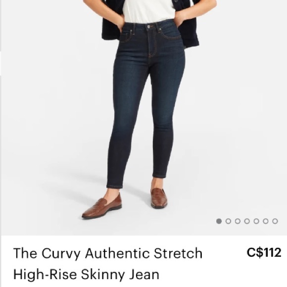 Everlane Denim - Everlane Curvy Authentic Stretch High-Rise Skinny😍